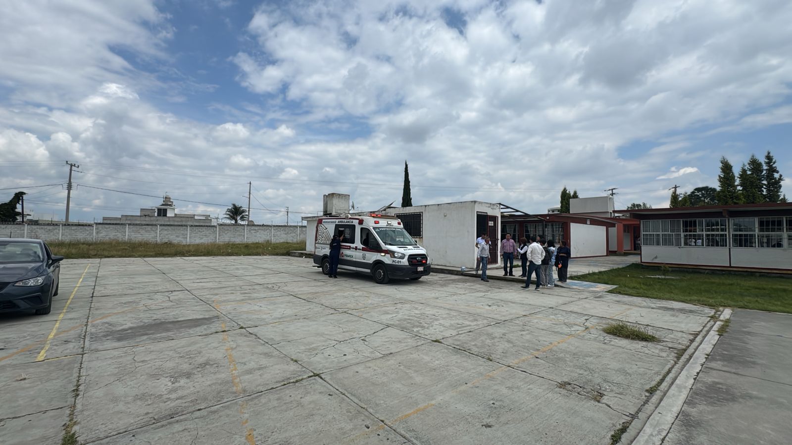 Brinda Protección Civil de Apizaco atención inmediata a menor lesionado